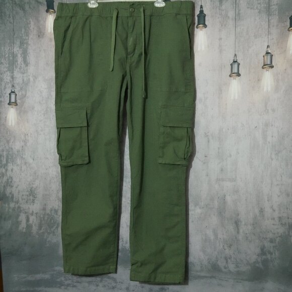 Women's Green Mutual Weave Green Cargo Pants XXL - Picture 1 of 5